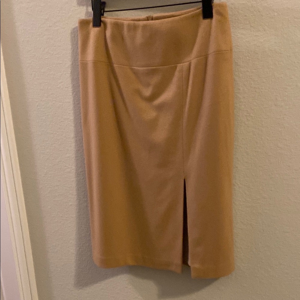 Banana Republic Camel Pencil Skirt